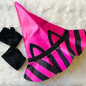 Witch Cat Halloween Hat 3 pc